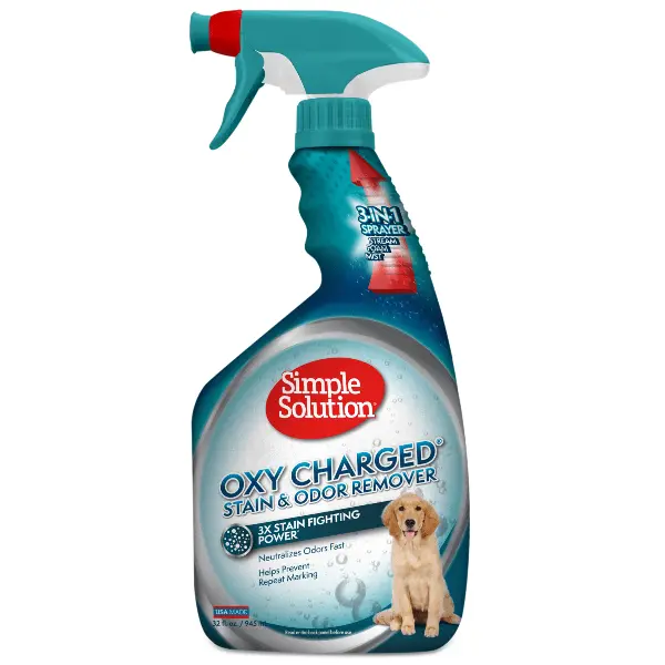 Simple Solution Oxy Charged Stain & Odor Remover Spray 1