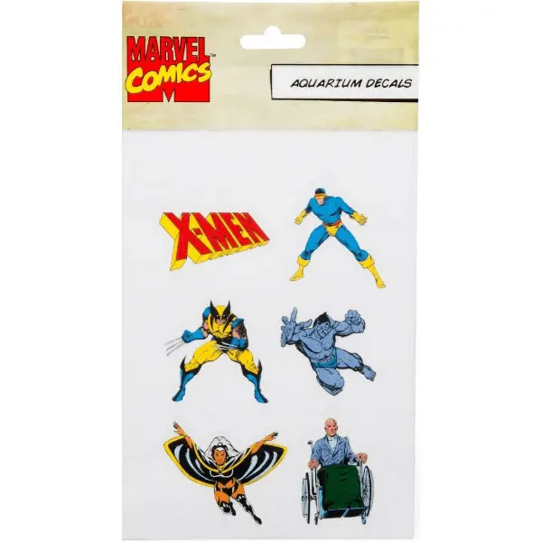 Marvel Xmen Aquarium Decals Assorted 1