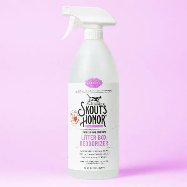 Skout's Honor Cat Litterbox Deodorizer Spray 1
