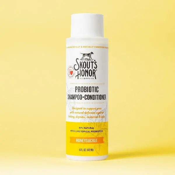 Skout's Honor Probiotic Shampoo & Conditioner; Honeysuckle 1