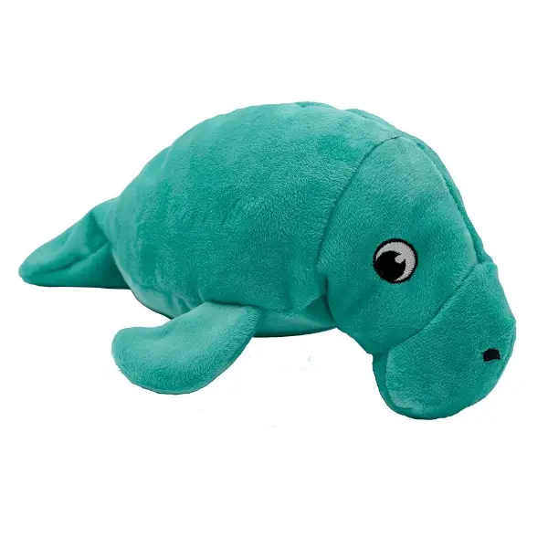 Tender-Tuffs Big Shots Manatee Plush Dog Toy 1