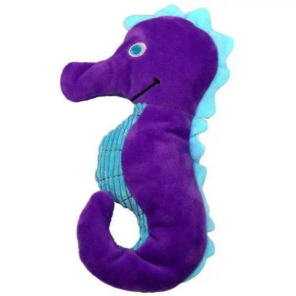 Tender-Tuffs Seahorse Plush Dog Toy 1