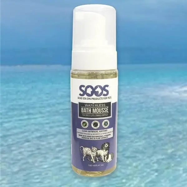 Soos Pets Hypoallergenic Waterless Pet Bath Mousse 1