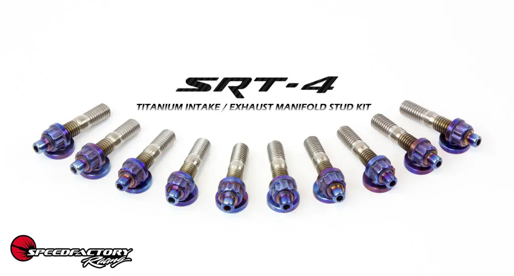 Speedfactory Titanium Exhaust Manifold Stud Kit – Dodge Srt-4 1