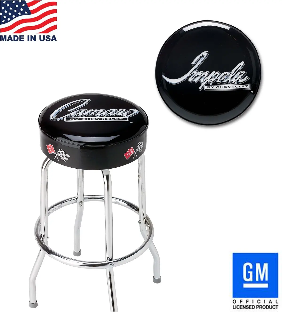 Impala Bar Stool For Counter Or Shop - 18" 24" Or 30" Height 1
