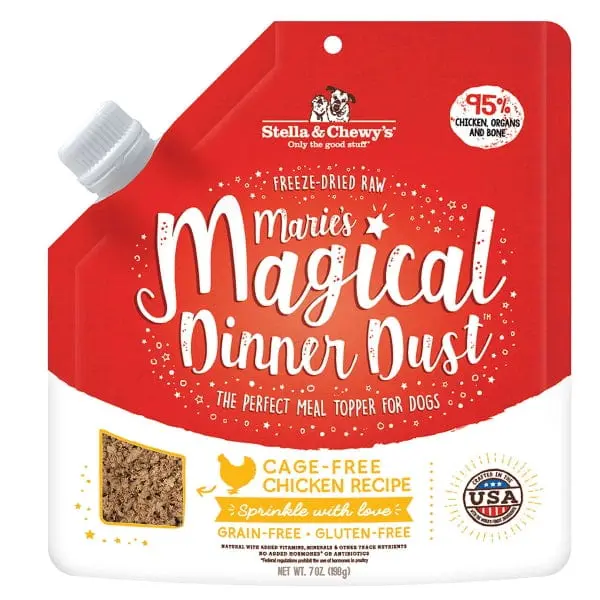 Stella & Chewy's Marie’S Magical Dinner Dust Chicken Recipe Meal Topper For Dogs 1