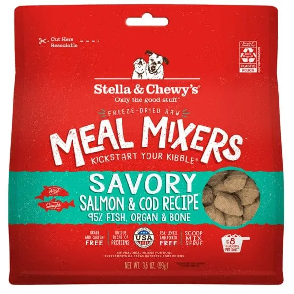 Stella & Chewy's Savory Salmon & Cod Meal Mixers 1
