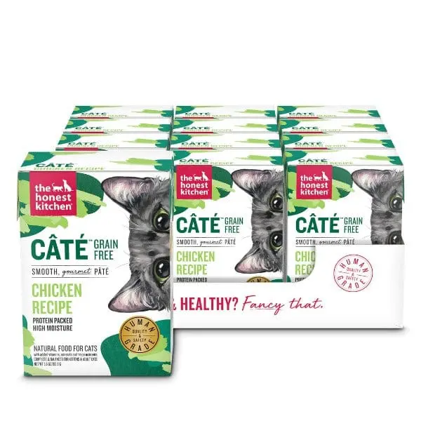 The Honest Kitchen Cate Grain Free Chicken Pate Wet Cat Food (Special Order Item) 1