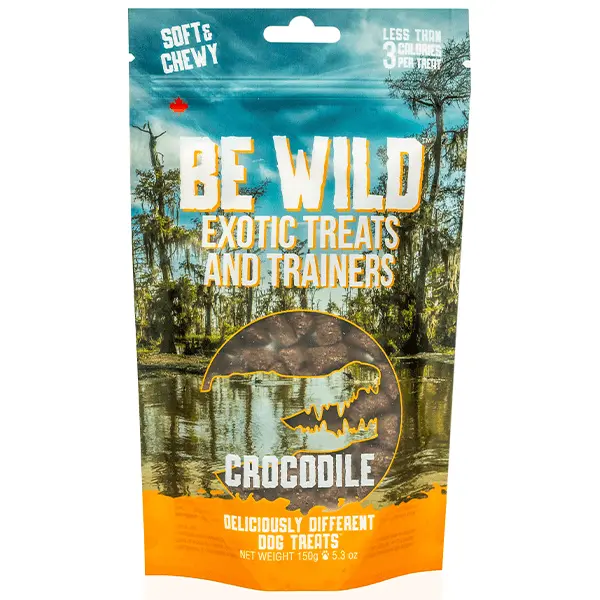 This&That Canine Co. Be Wild Treats And Trainers; Crocodile Dog Treats 1