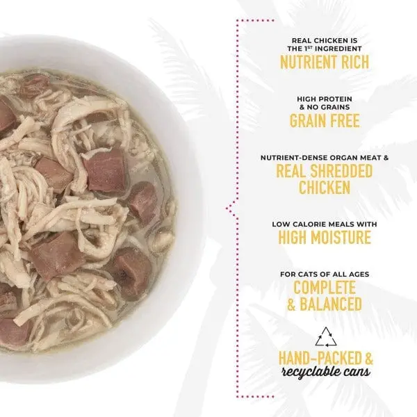 Tiki Cat After Dark | Chicken Recipe Canned Cat Food, 2.8Oz 2