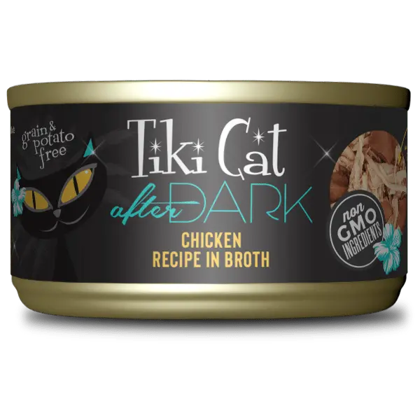 Tiki Cat After Dark | Chicken Recipe Canned Cat Food, 2.8Oz 1