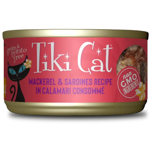 Tiki Cat Grill | Mackerel & Sardines Canned Cat Food 1