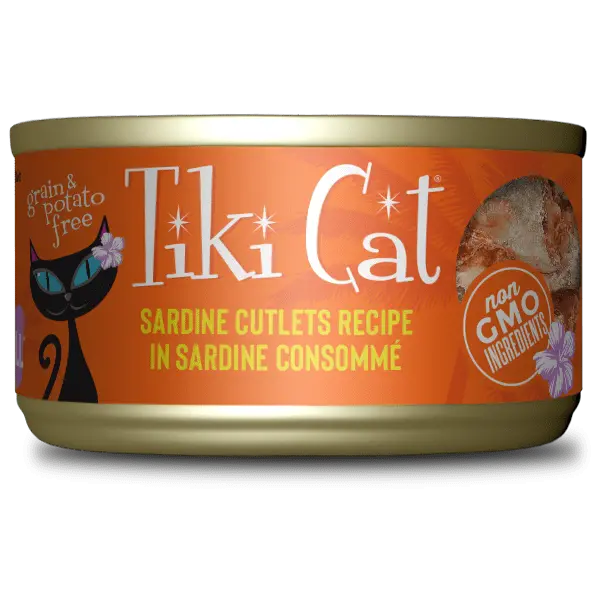 Tiki Cat Grill | Sardine Cutlets Canned Cat Food (Special Order Item) 1