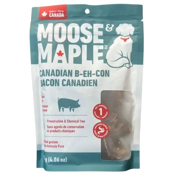 Moose & Maple Canadian B-Eh-Con Crisps Dog Treats 1