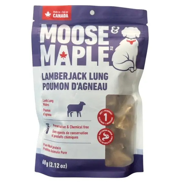 Moose & Maple Lamberjack Lung Dog Treats 1