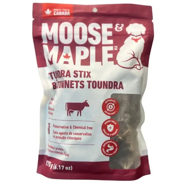 Moose & Maple Tundra Beef Stix Dog Treats 1