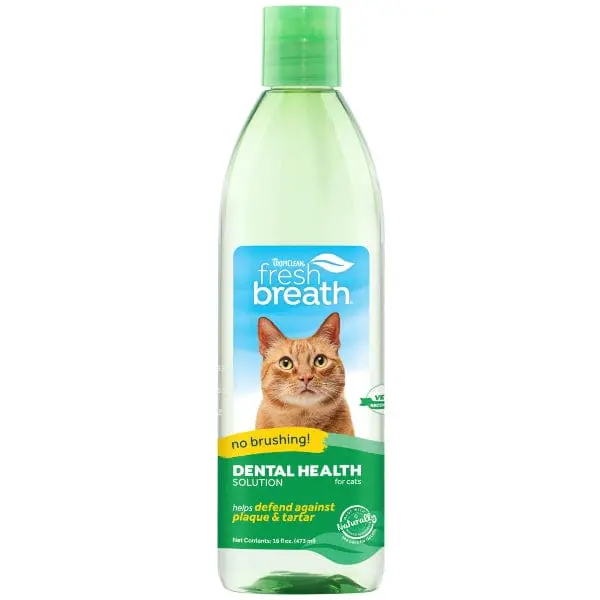 Tropiclean Fresh Breath Dental Health Solution For Cats 1
