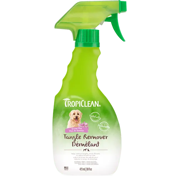 Tropiclean Sweet Pea Tangle Remover Spray 1