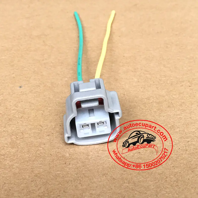 Turn Light Signal Harness Cable Connector 2-Way 2 Pin For Toyota 90980-11019 1