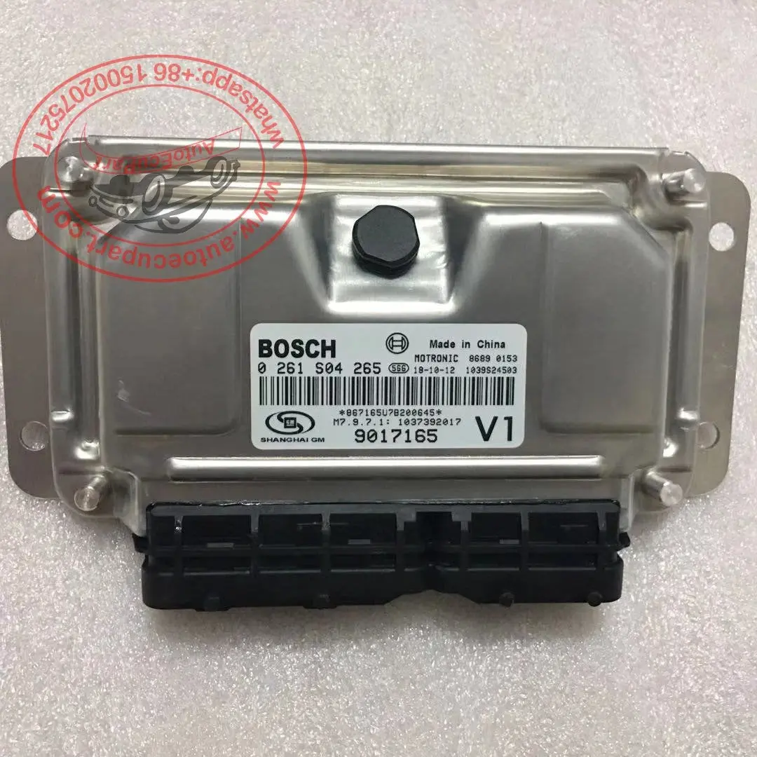 New Engine Computer 0261S04265 9017165 M7.9.7 Ecu Electronic Control Unit  For Gm Buick Excelle 1