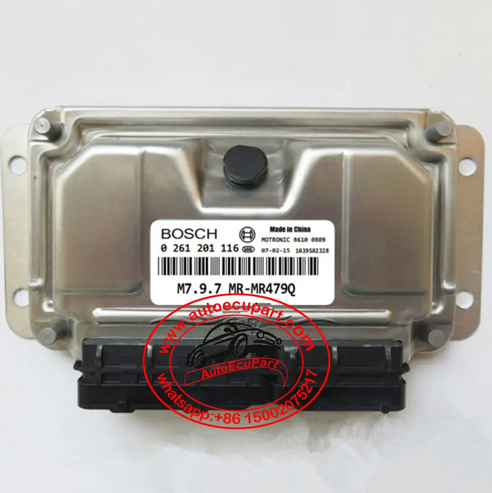 New Engine Computer 0261201116 / 0 261 201 116 / Mr-Mr479qa Bosch Ecu For Geely 1