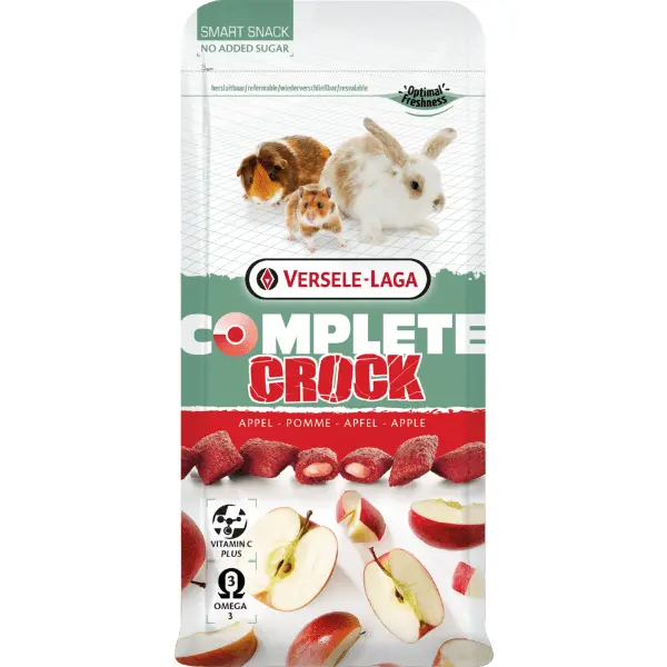 Versele-Laga Complete Crock Apple Treats For Small Animals 1