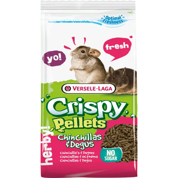 Versele-Laga Crispy Pellets For Chinchilla & Degu 1