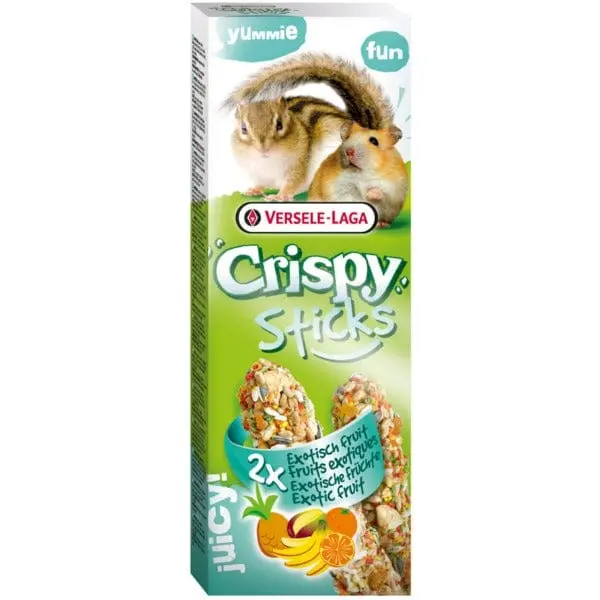 Versele-Laga Crispy Sticks Hamsters-Chipmunks Exotic Fruit Flavour 1