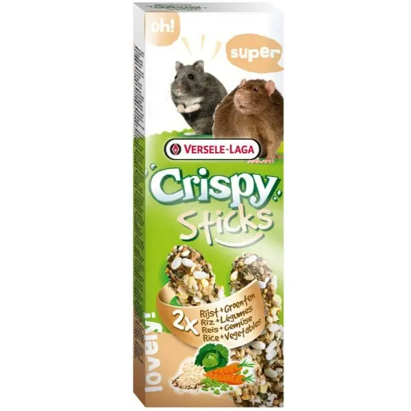 Versele-Laga Crispy Sticks Hamsters-Rats Rice & Vegetables Flavour 1