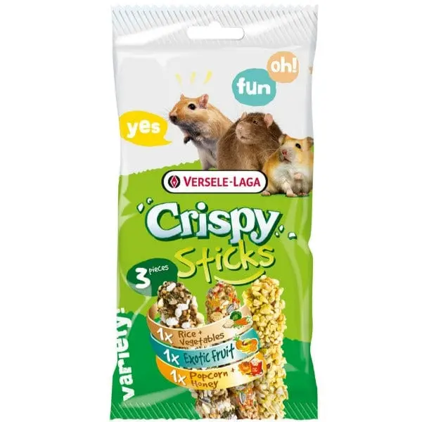 Versele-Laga Crispy Sticks Omnivores Assorted Pack 1