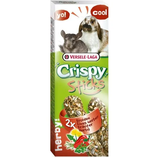 Versele-Laga Crispy Sticks Rabbits-Chinchillas Herb Flavour 1
