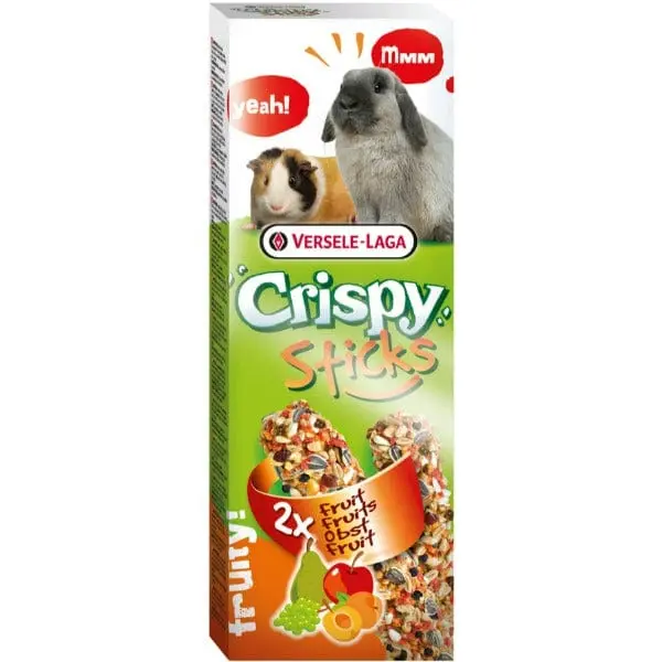 Versele-Laga Crispy Sticks Rabbits-Guinea Pigs Fruit Flavour 1
