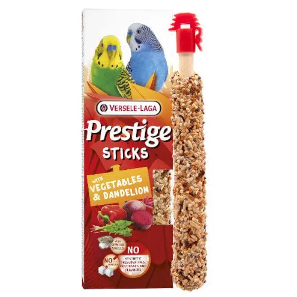 Versele-Laga Prestige Sticks Parakeets With Vegetables & Dandelion 1