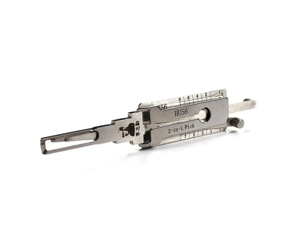 Original Lishi Hu56 S60hf-P 2-Track For Volvo Saab And Mitsubishi 2-In-1 Pick Decoder- Door/Trunk 1