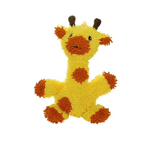 Tuffy Mighty Micro Ball Medium Giraffe Dog Toy 1