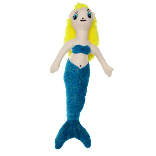 Tuffy Mighty Mythical Jr. Mermaid Dog Toy 1