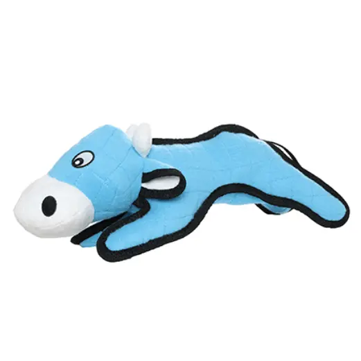 Tuffy Barnyard Cow Dog Toy 1