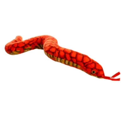 Tuffy Desert Snake Red Dog Toy 2