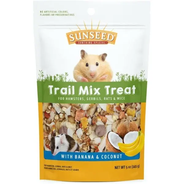 Sunseed Trail Mix Treat With Banana & Coconut For Small Pets 1