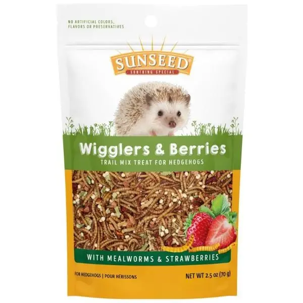 Sunseed Vita Prima Wigglers & Berries Trail Mix Treat For Hedgehogs 1