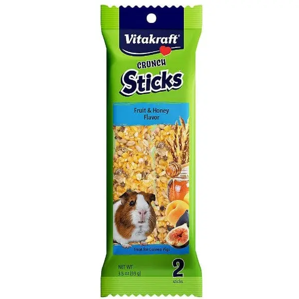 Vitakraft Fruit & Honey Crunch Sticks For Guinea Pigs 1