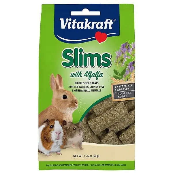 Vitakraft Slims Alfalfa Nibble Stick Treats 1