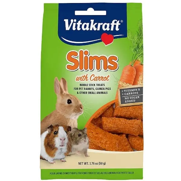Vitakraft Slims Carrot Nibble Stick Treats 1