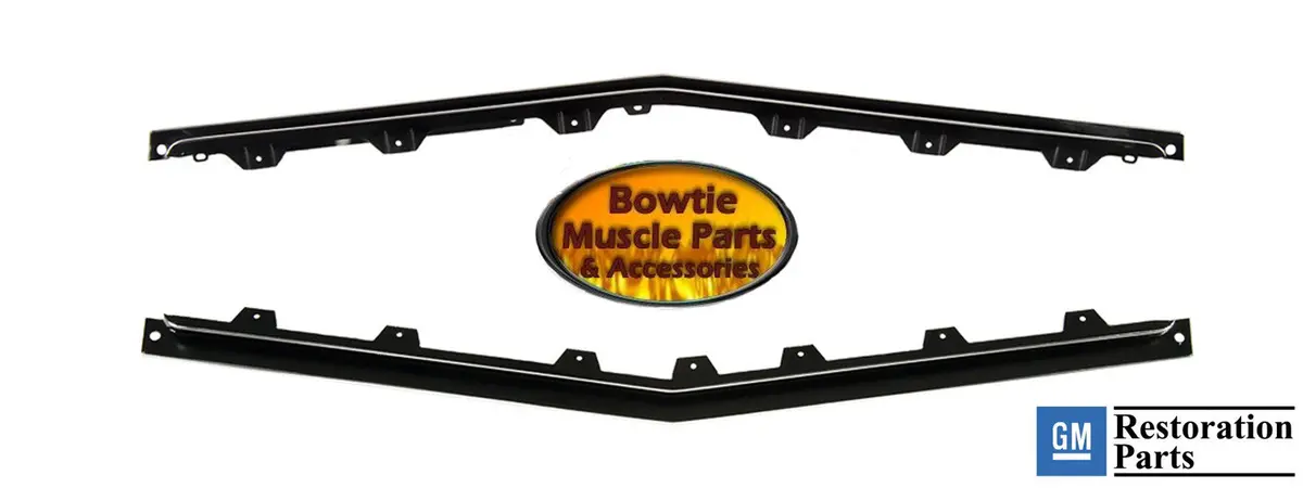 67 68 Camaro Rs Rallysport Upper And Lower Grille Molding 1