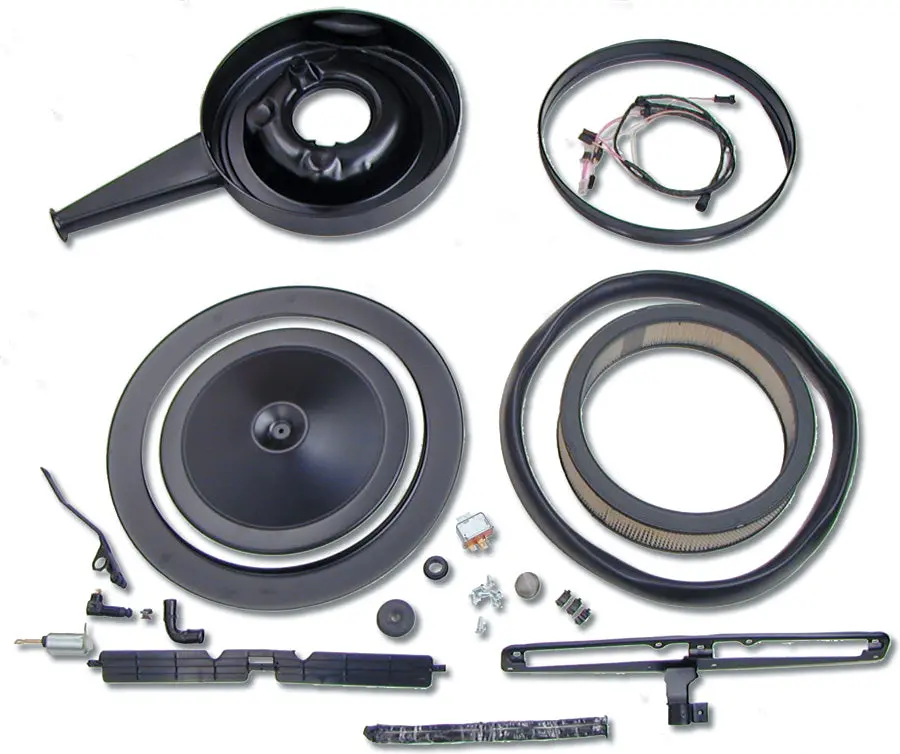 67 68 69 Camaro Z/28 302 Cowl Induction Kit With Decals! Rpo Zl2 1