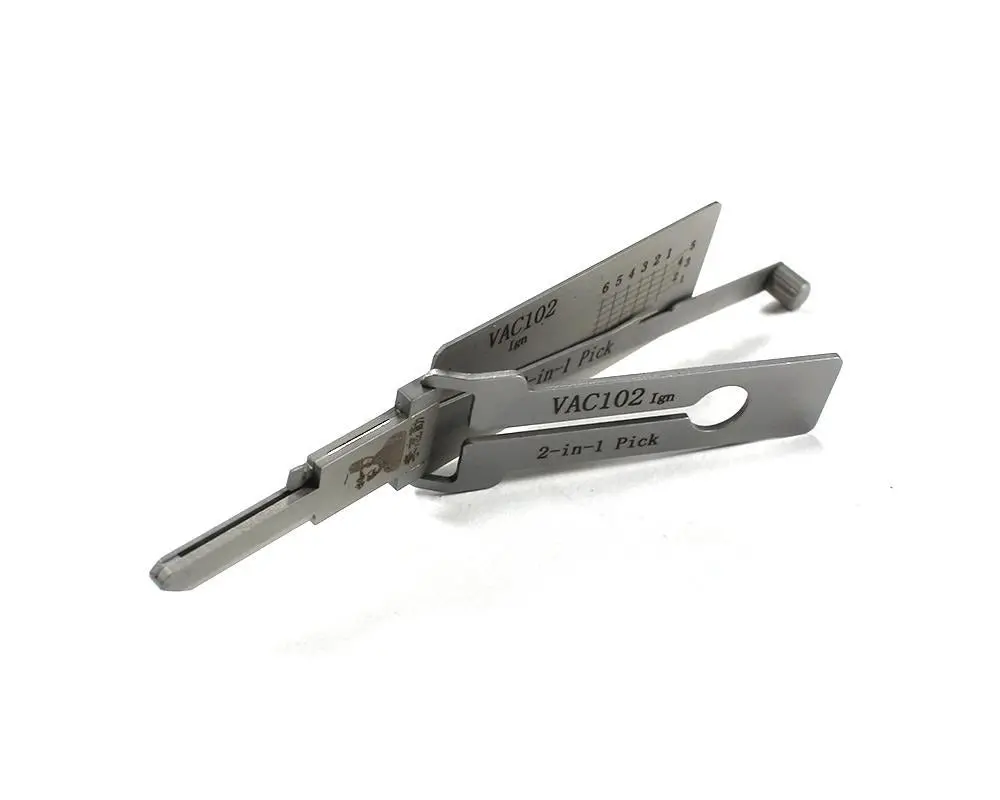 Original Lishi Vac102 6 Cut 2In1 Pick Decoder For Renault Dacia 1