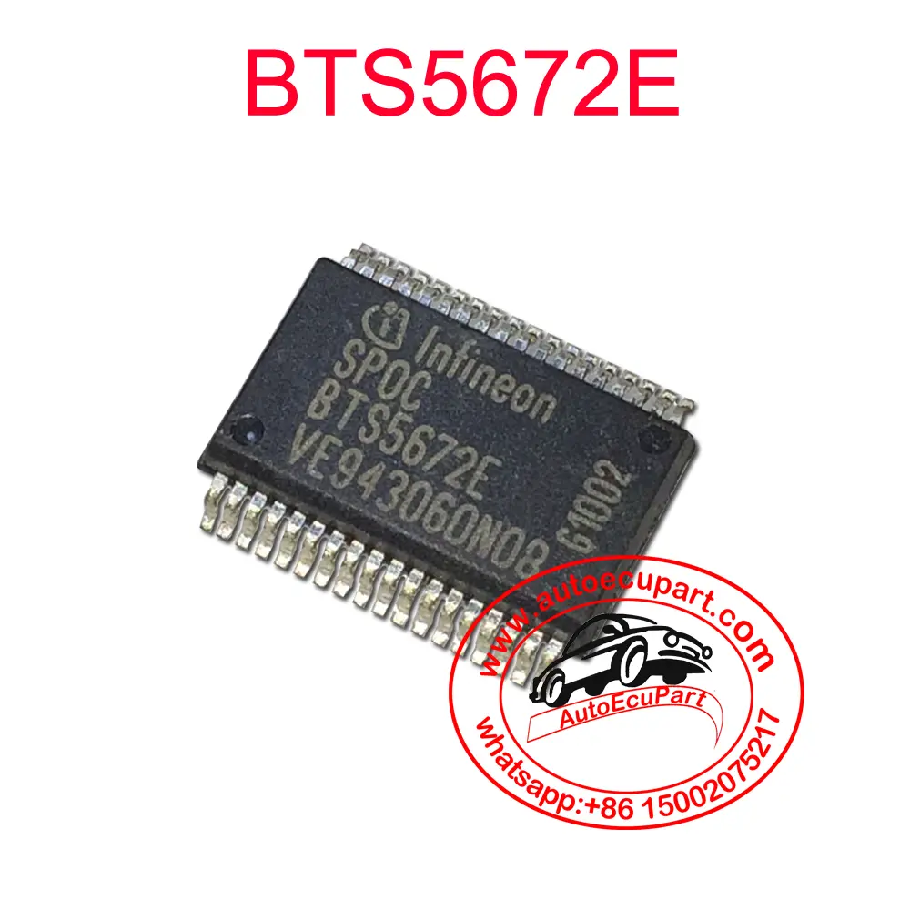 5Pcs Infineon Bts5672e Original New Automotive Turn Signal Light Drive Ic Component 1