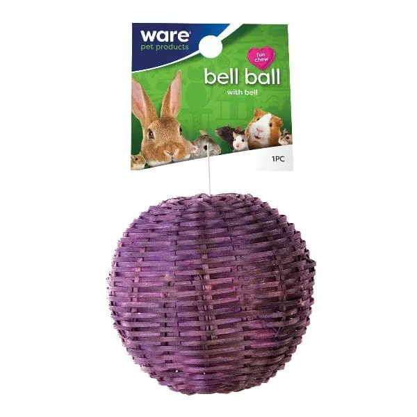 Ware Bell Ball Toy For Small Pets 1