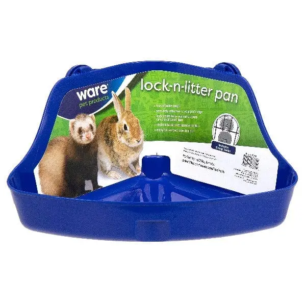 Ware Lock-N-Litter Pan For Small Pets 1