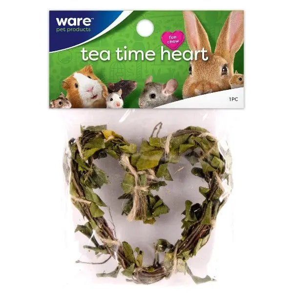 Ware Tea Time Heart For Small Pets 1